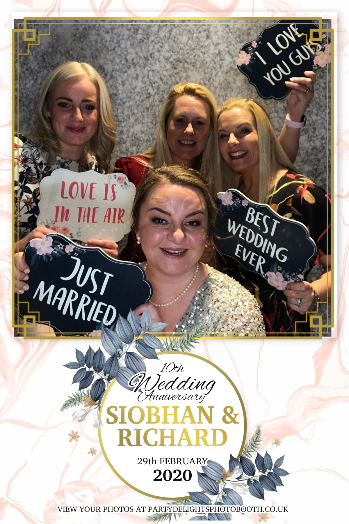 Siobhan and Richards Vow renewal  | View more photos from the event at gallery.partydelightsphotobooth.co.uk/u/PartyDelightsPhotoBooth/Siobhan-and-Richards-Vow-renewal